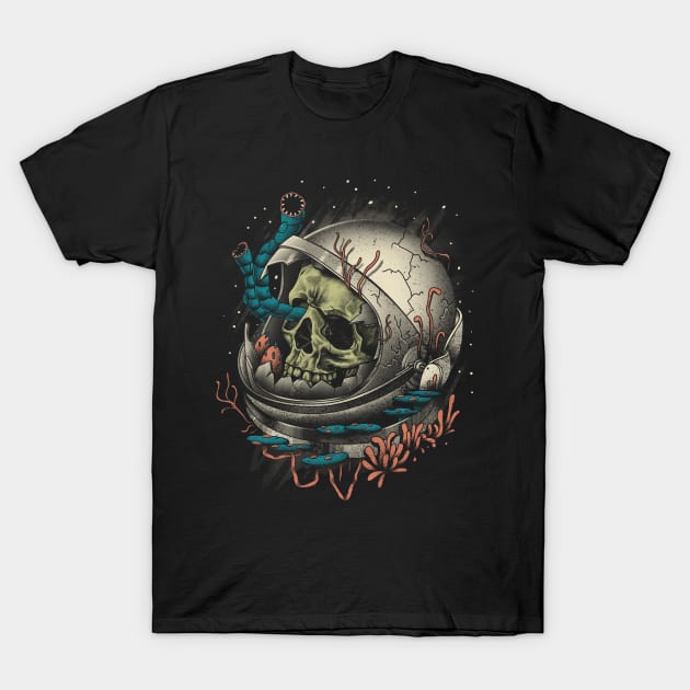 Space Decay T-Shirt by Vincent Trinidad Art